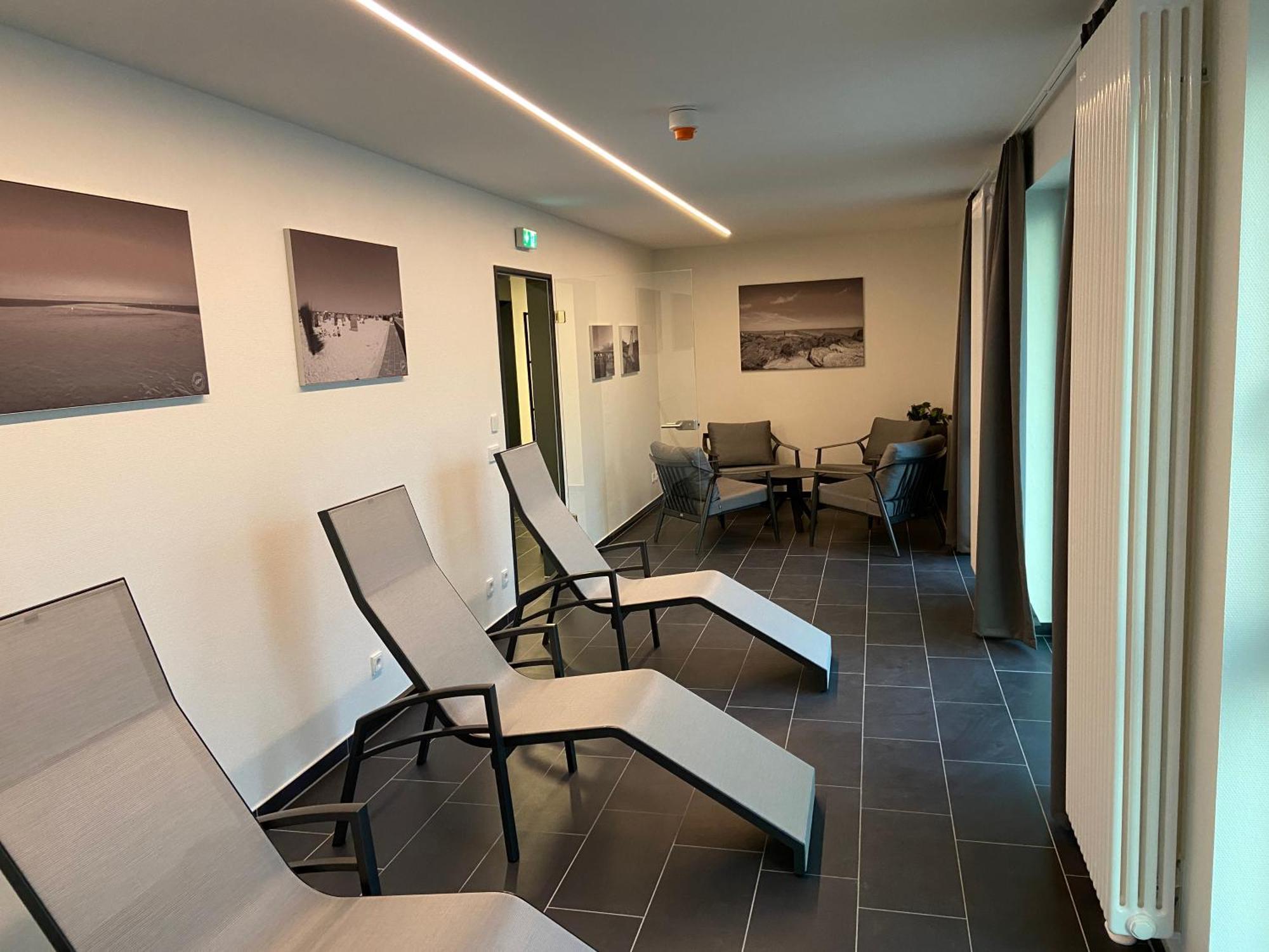 Hotelapartment Ueberwasser Mit Sauna Und Fitness Куксгафен Екстер'єр фото