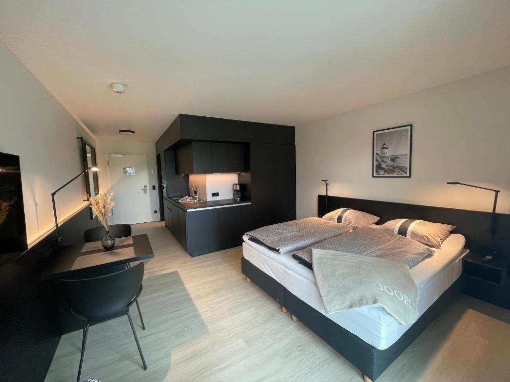 Hotelapartment Ueberwasser Mit Sauna Und Fitness Куксгафен Екстер'єр фото